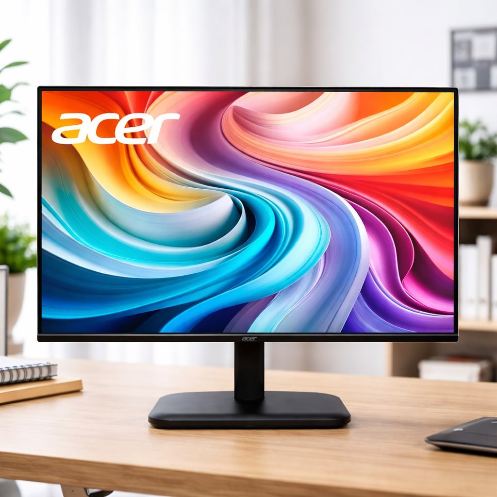 Monitor Acer 27" EK271 GBI LED IPS Full HD 120Hz 1ms