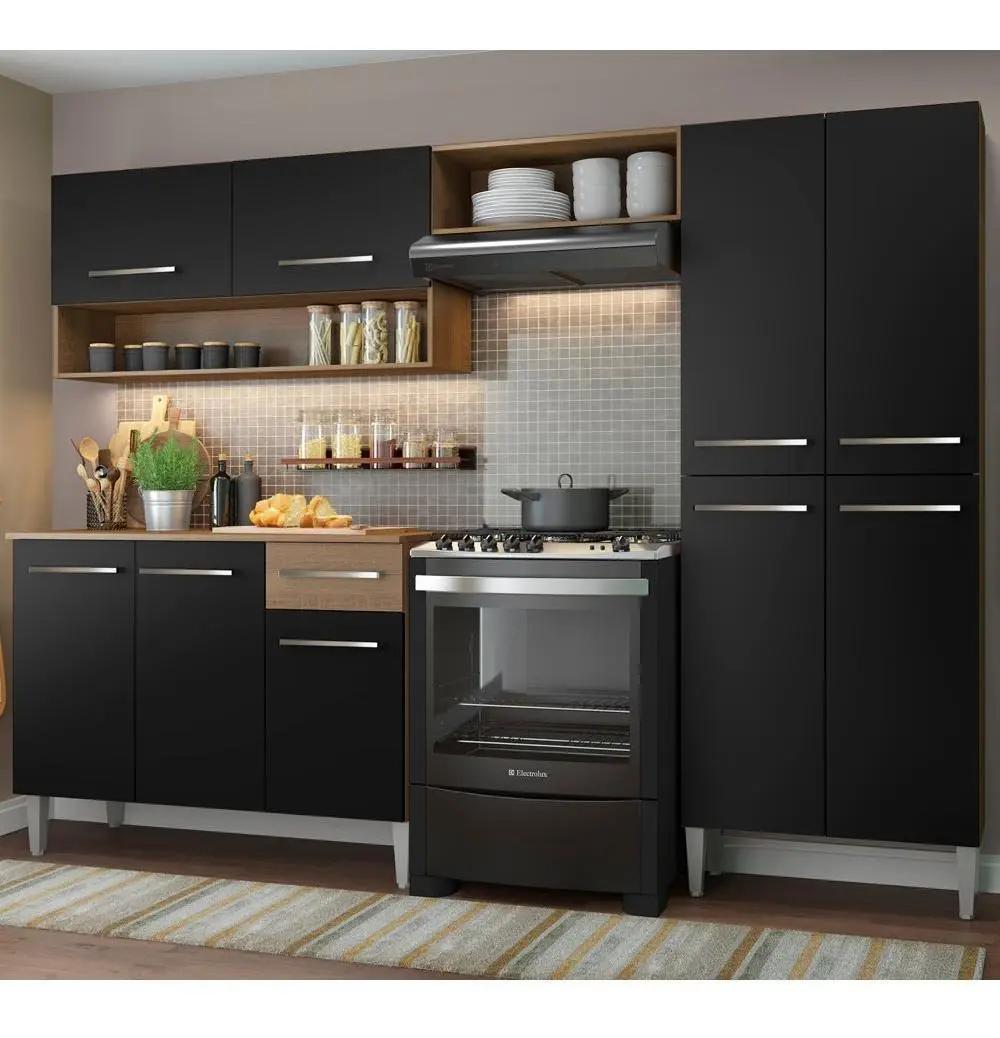Armário de Cozinha Modulada Emilly Pop Compacto