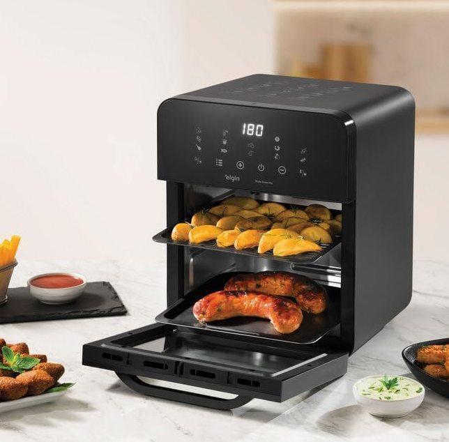 AirFryer e Forno Elétrico Elgin Style Oven Fry 3 em 1 Digital 10L