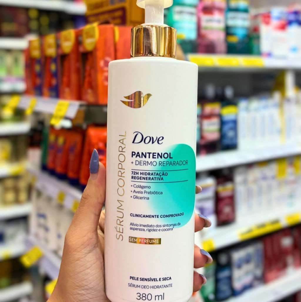 Dove Sérum Hidratante Corporal sem Perfume 380ml