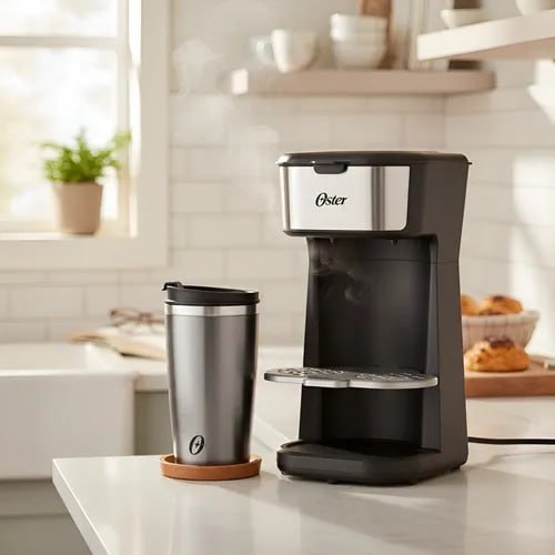 Cafeteira Oster 2Day com Copo Térmico 600W 220V