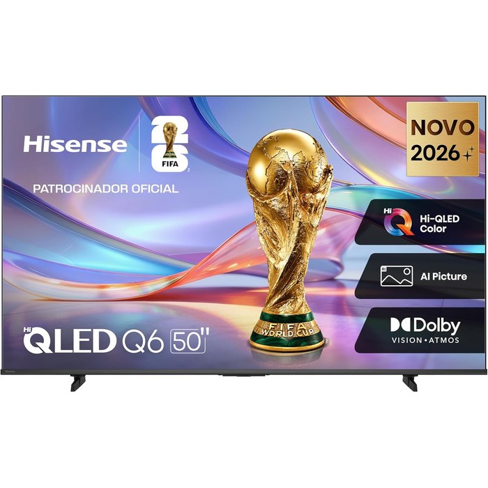 Smart TV 4K 50" Hisense Q6QV
