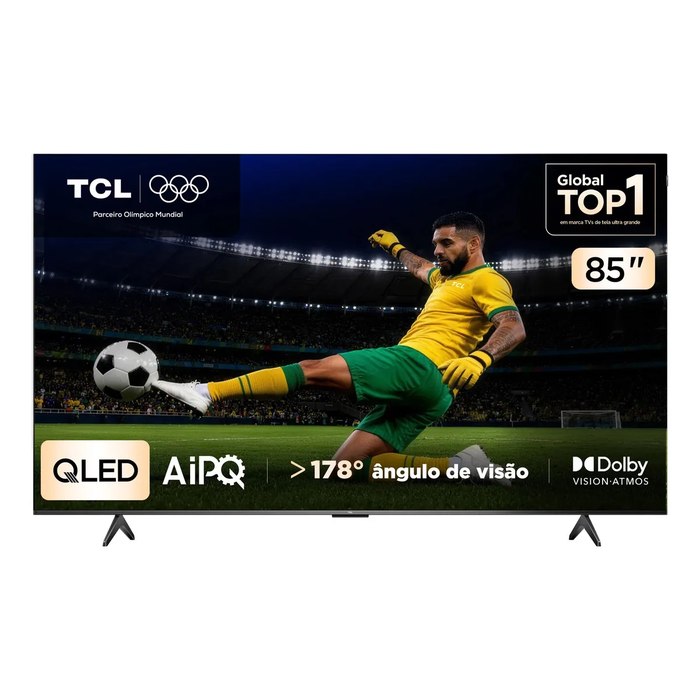 Smart TV 85" TCL QLED P7K 4K 120Hz