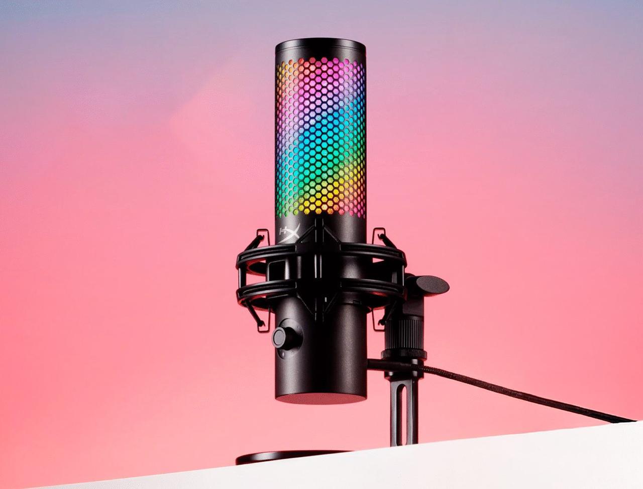 Microfone USB HyperX QuadCast 2 S RGB