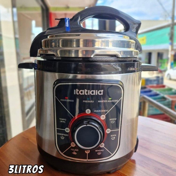 Panela de Pressão Elétrica Itatiaia Essencial 3L Inox