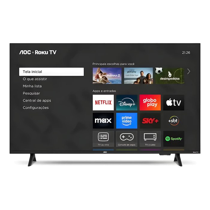 Smart TV AOC 43" S5155 FHD Roku