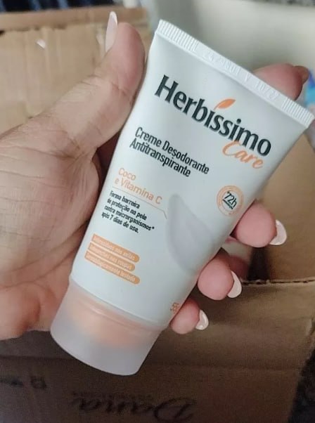 Desodorante Herbíssimo Coco e Vitamina C 55g
