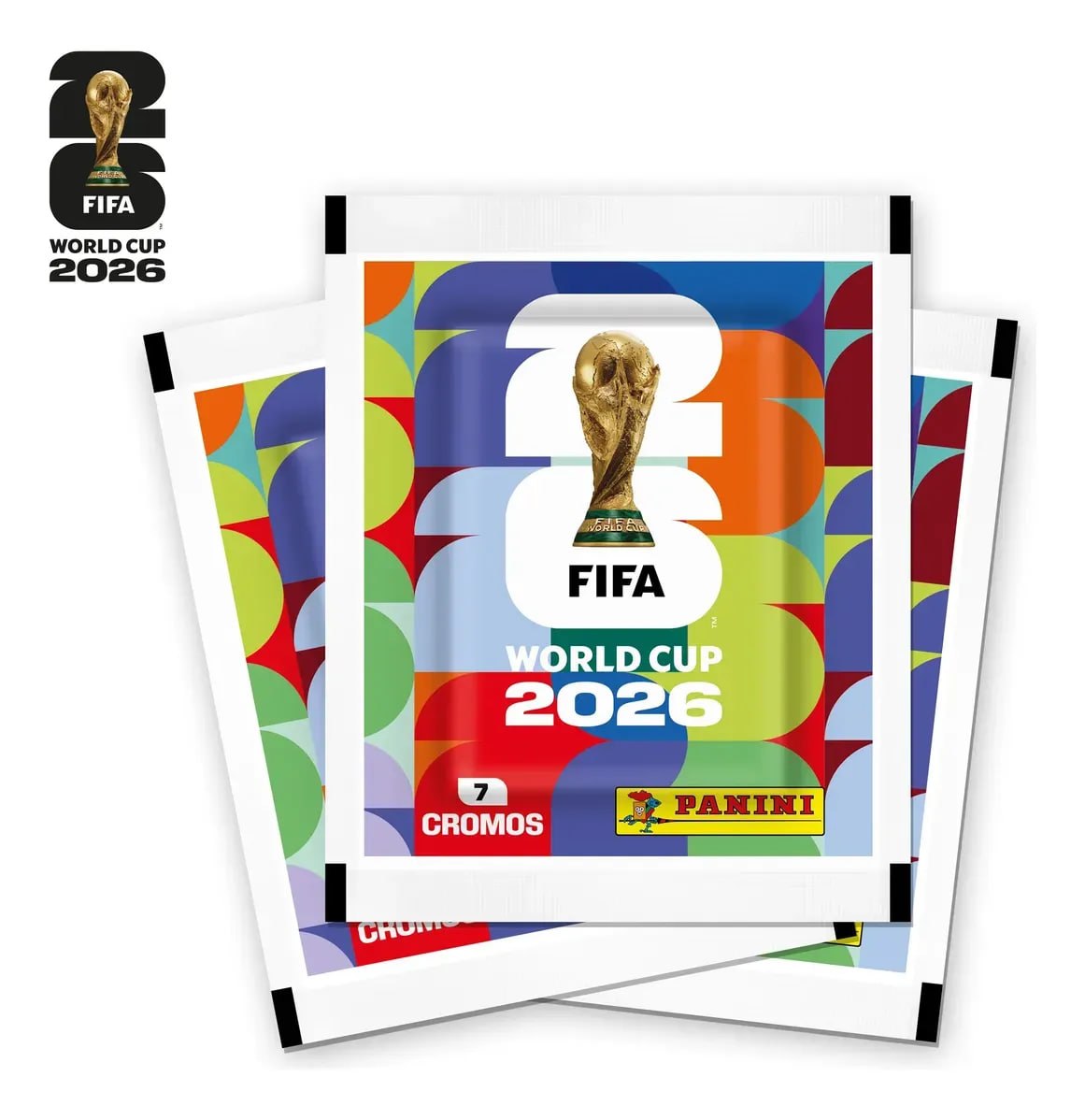 Kit Com 10 Envelopes - 70 Cromos Copa Do Mundo FIFA 26