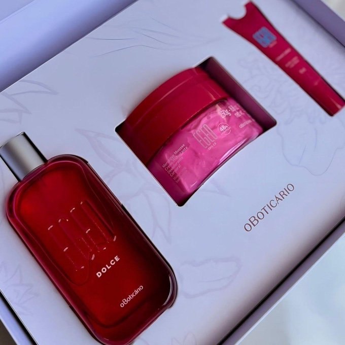 O Boticário Egeo Dolce Kit Presente 3 Itens