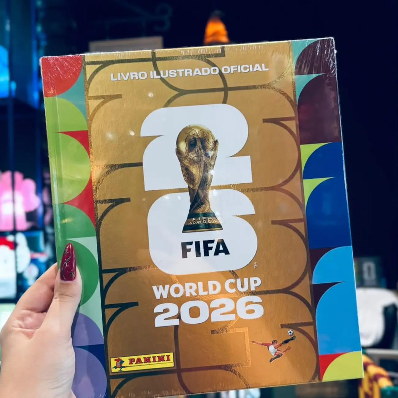 Álbum Copa do Mundo 2026 Panini Capa Dura FIFA