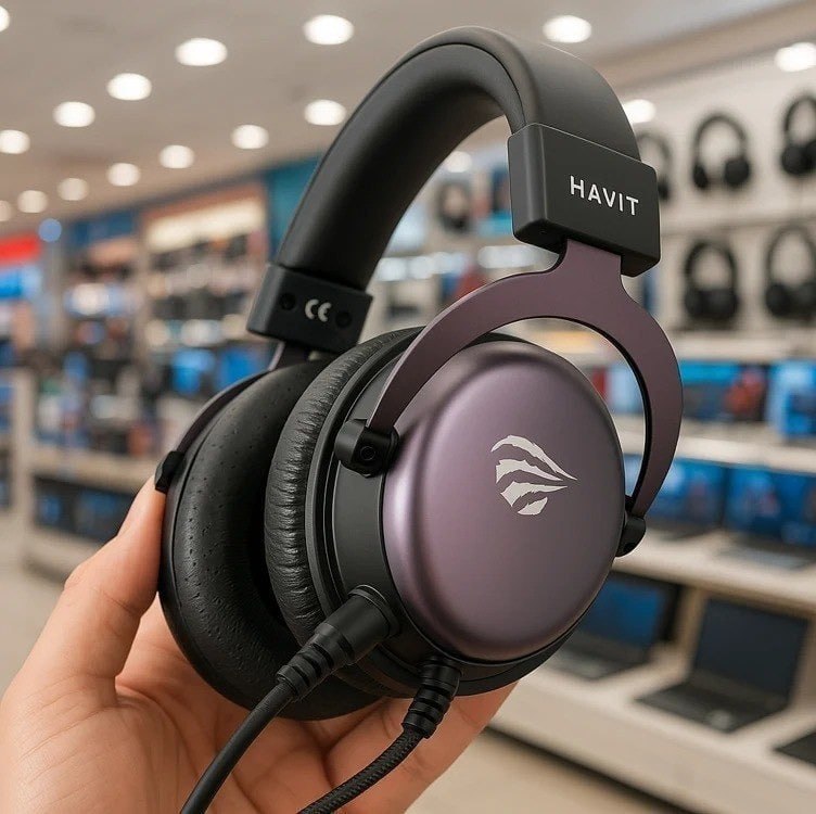 Fone De Ouvido Gamer Headset Havit H2015D