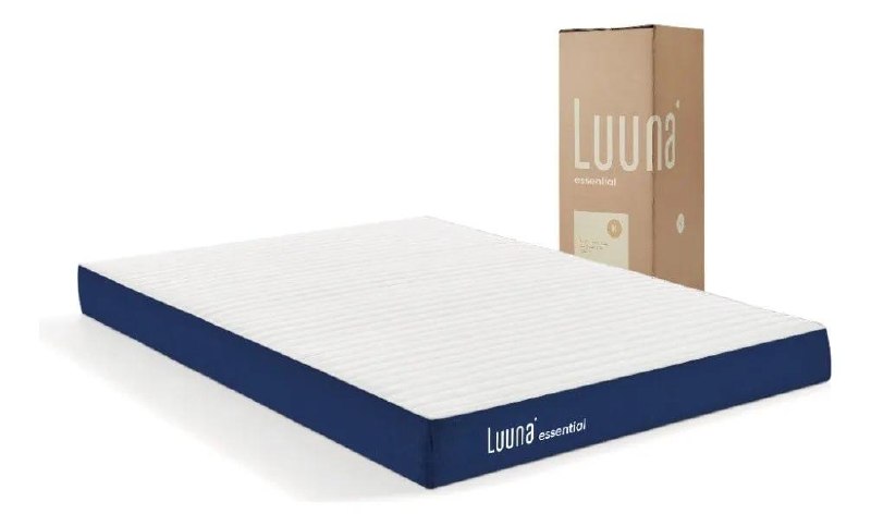 Colchão Casal Luuna Essential Espuma Ergo Firme D28 Ortopédico