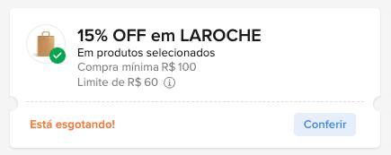 Cupom 15% OFF La Roche Posay - LAROCHENOMELI