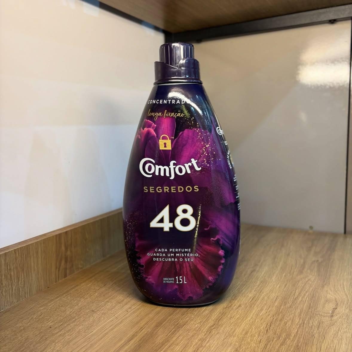 Comfort Amaciante Concentrado 48 Segredos 1,5L