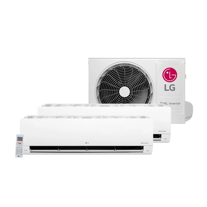 Ar Condicionado LG Bi Split Dual Inverter 2X9000 BTU Voice IA Frio