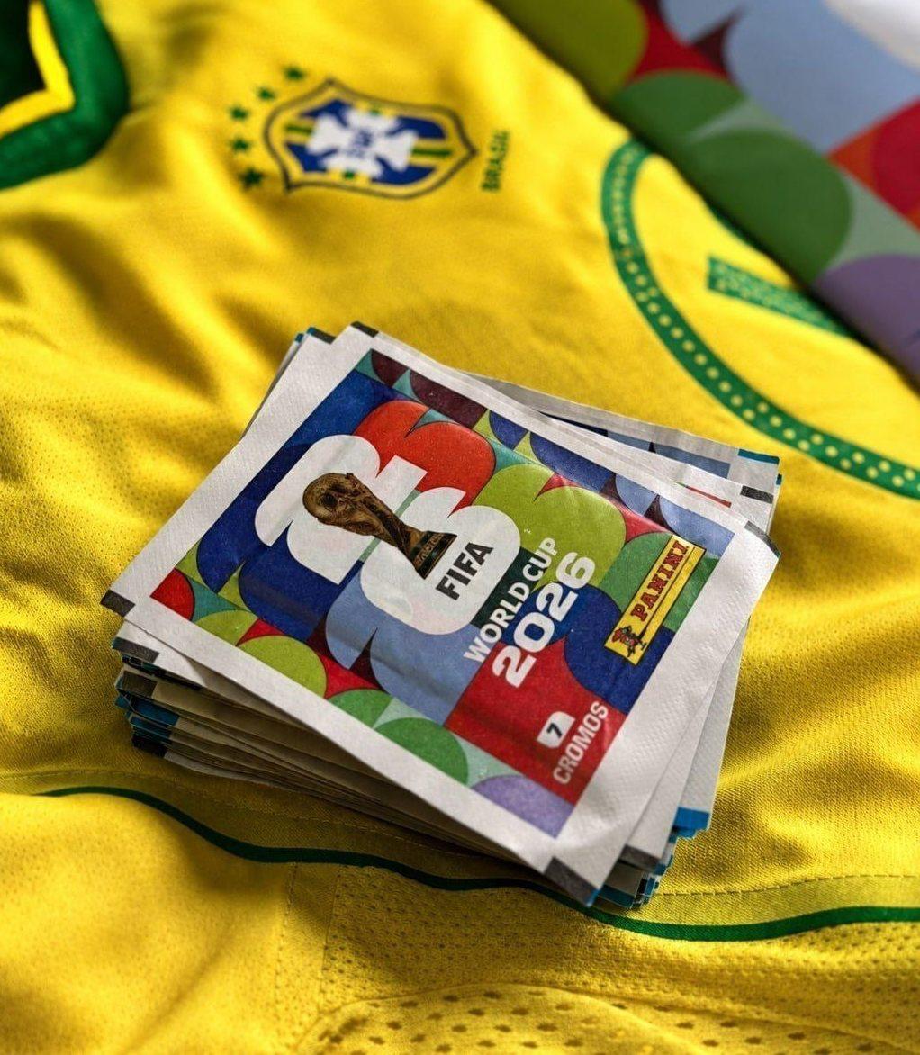 Figurinhas Panini Copa do Mundo 2026 - 100 Envelopes