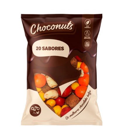 ChocoNuts P&P Chocolate Premium com Castanhas e Frutas Secas
