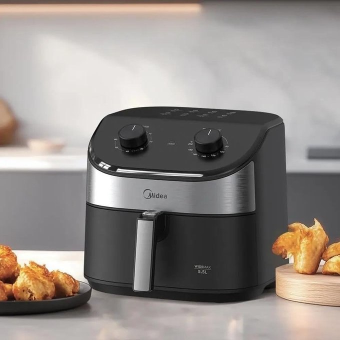 Air Fryer Midea Widemax 5,5L 1900W 220V