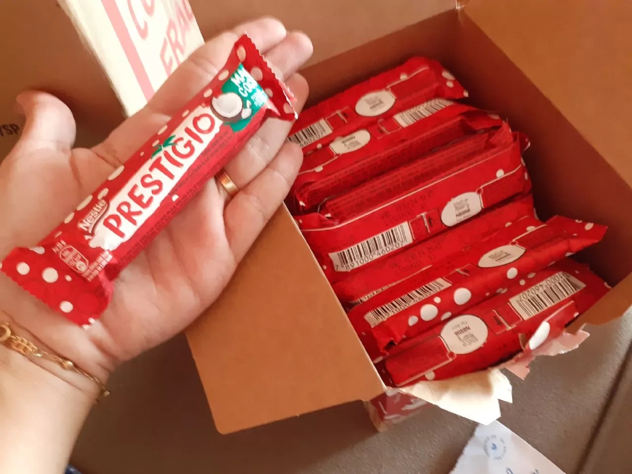 Nestle Chocolate Prestígio 30 unidades 33g