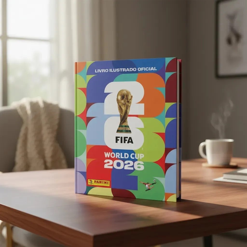 Álbum Figurinhas Copa Do Mundo 2026 - Capa Dura