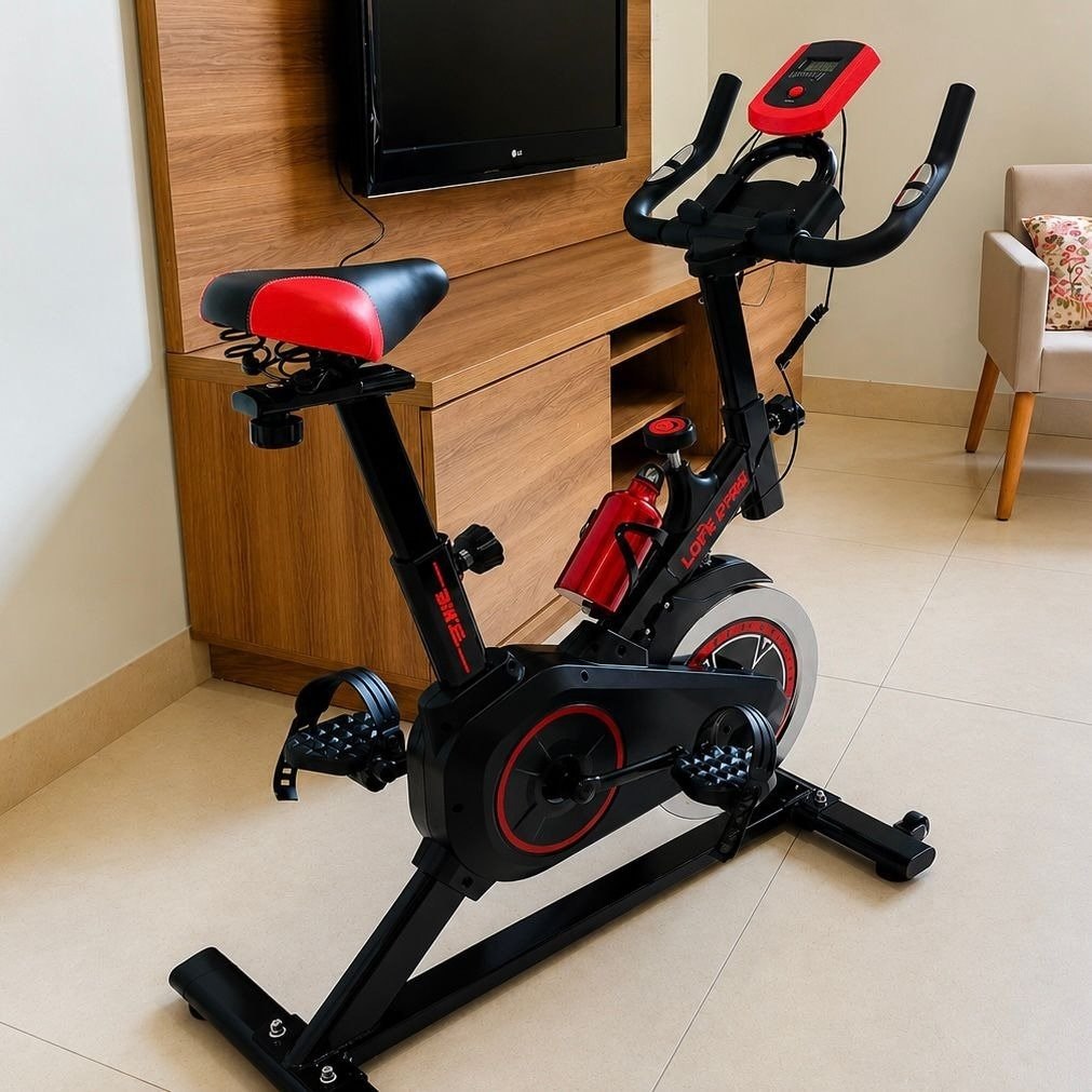 Bicicleta Ergométrica Fitness Cardio e Musculação