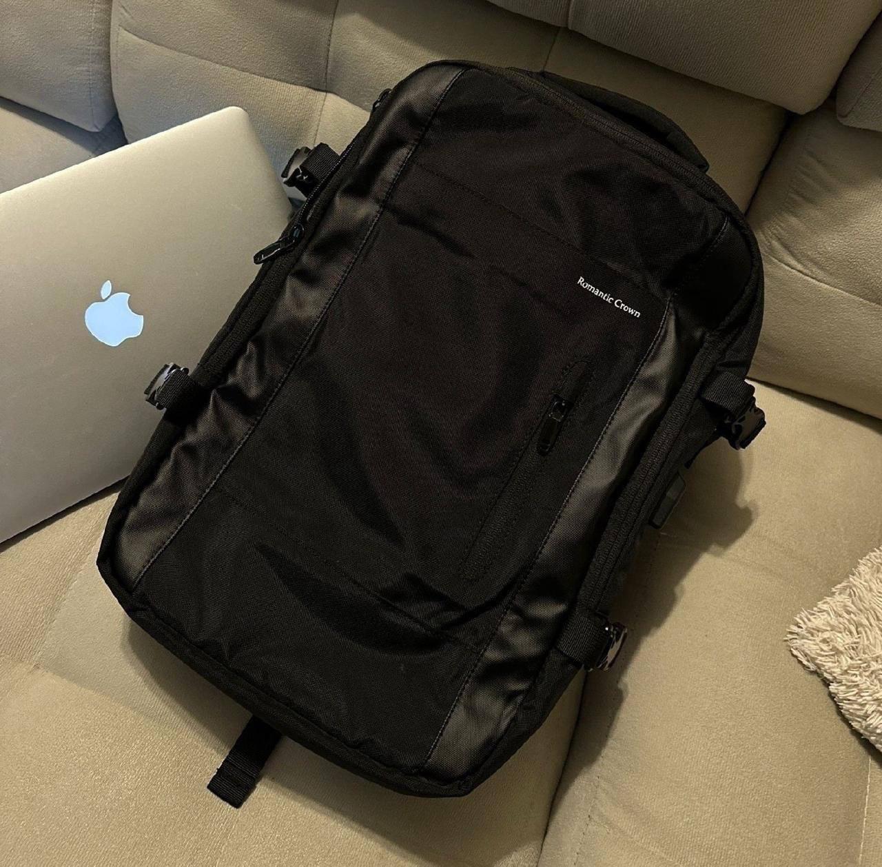 Mochila Viagem Executiva 42L Notebook 17 USB