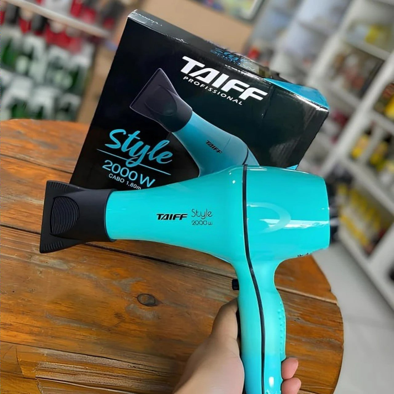 Secador de Cabelos Style Azul Tiffany Taiff 2000W 127V