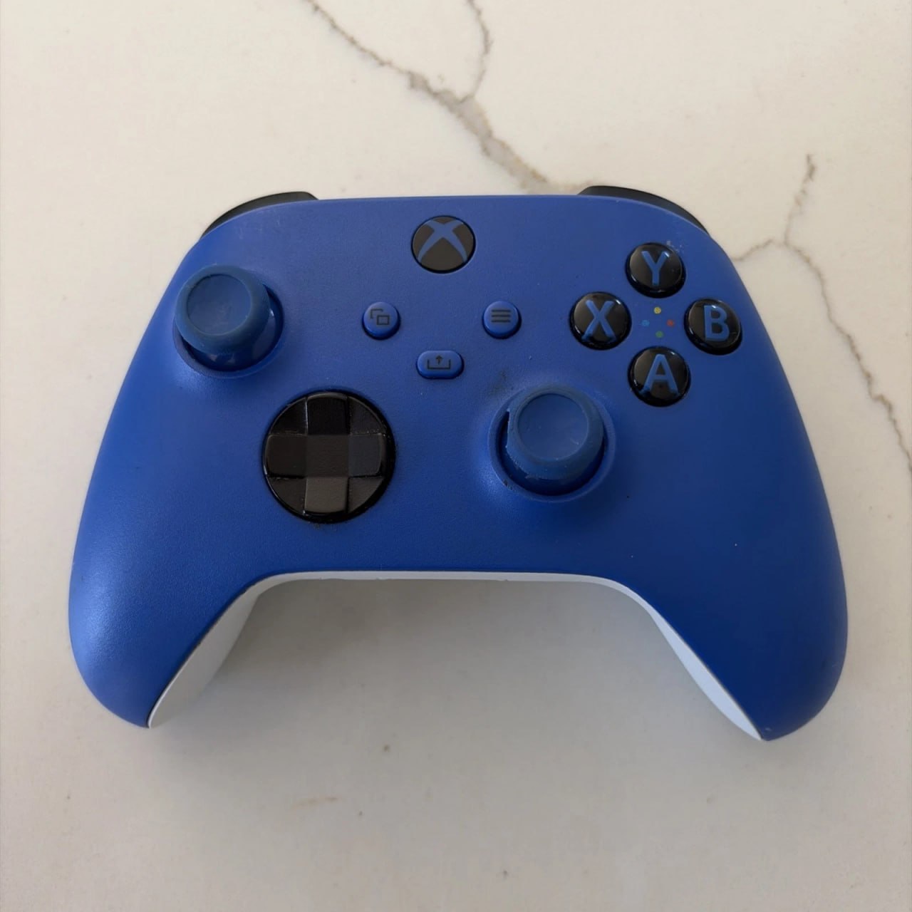 Controle Joystick Sem Fio Microsoft Xbox Shock Blue