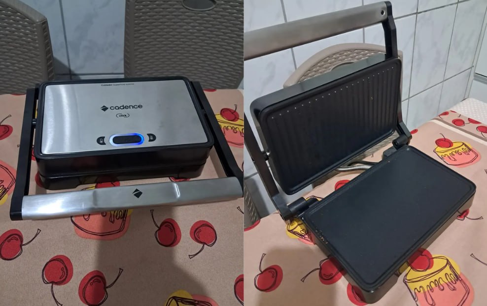 Grill Elétrico Cadence Click 1200W 127V