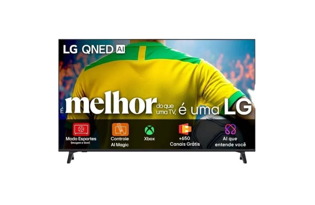 Smart TV LG 4K 55" QNED 55QNED73ASA Web OS