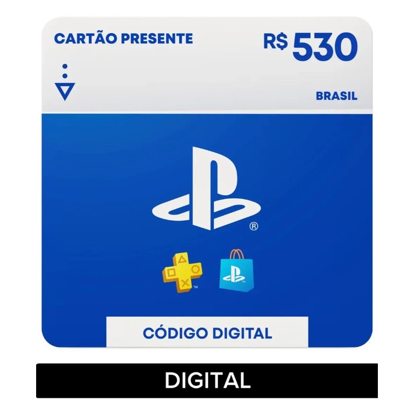 Gift Card PlayStation R$ 530