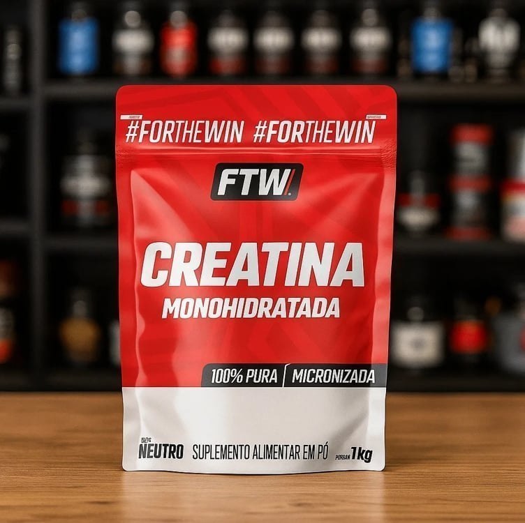 Creatina Monohidratada 100% Pura Refil 1kg FTW
