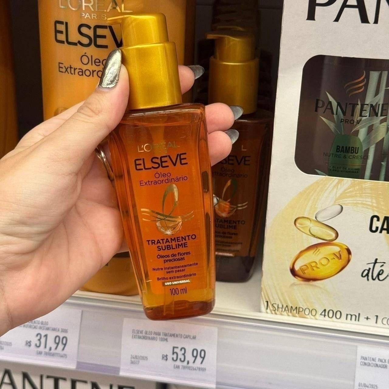 2x L'Oréal Paris Elseve Óleo Extraordinário 100ml