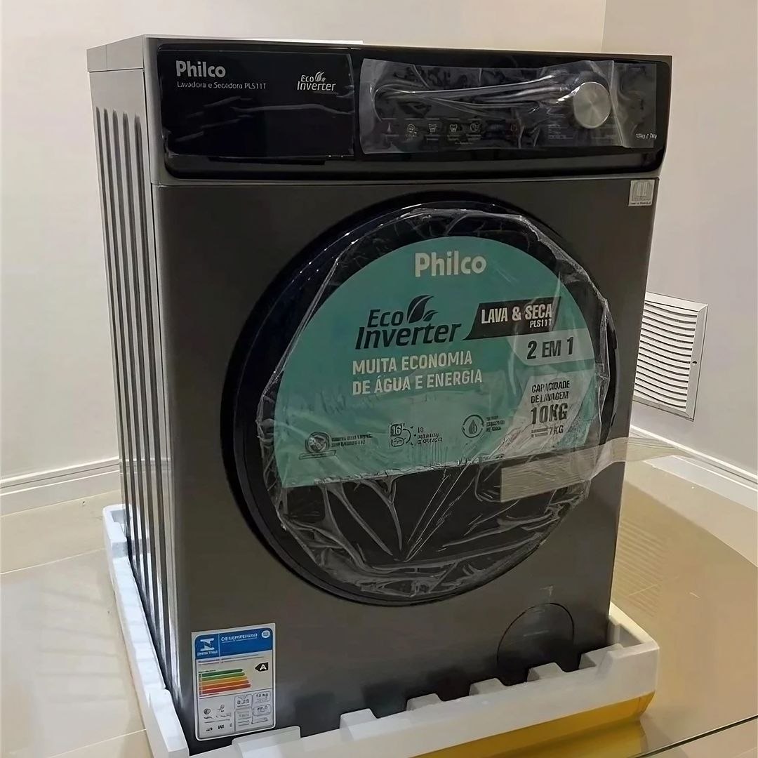 Lava e Seca Philco 11kg Interver Plus 16 Programas 127/220V
