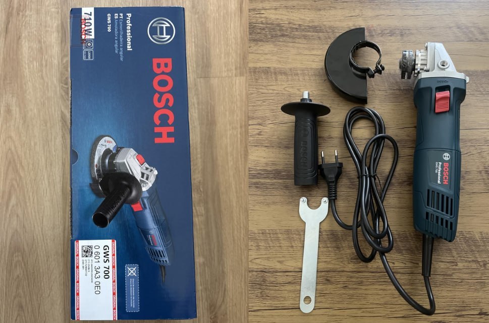 Esmerilhadeira Bosch GWS 700 710W 220V