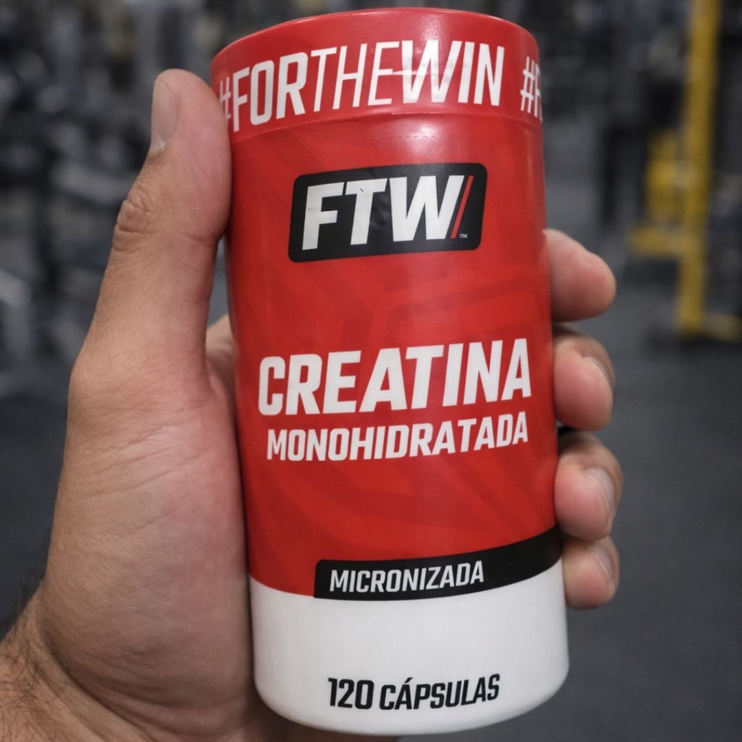 FTW Creatina Monohidratada 120 Cápsulas
