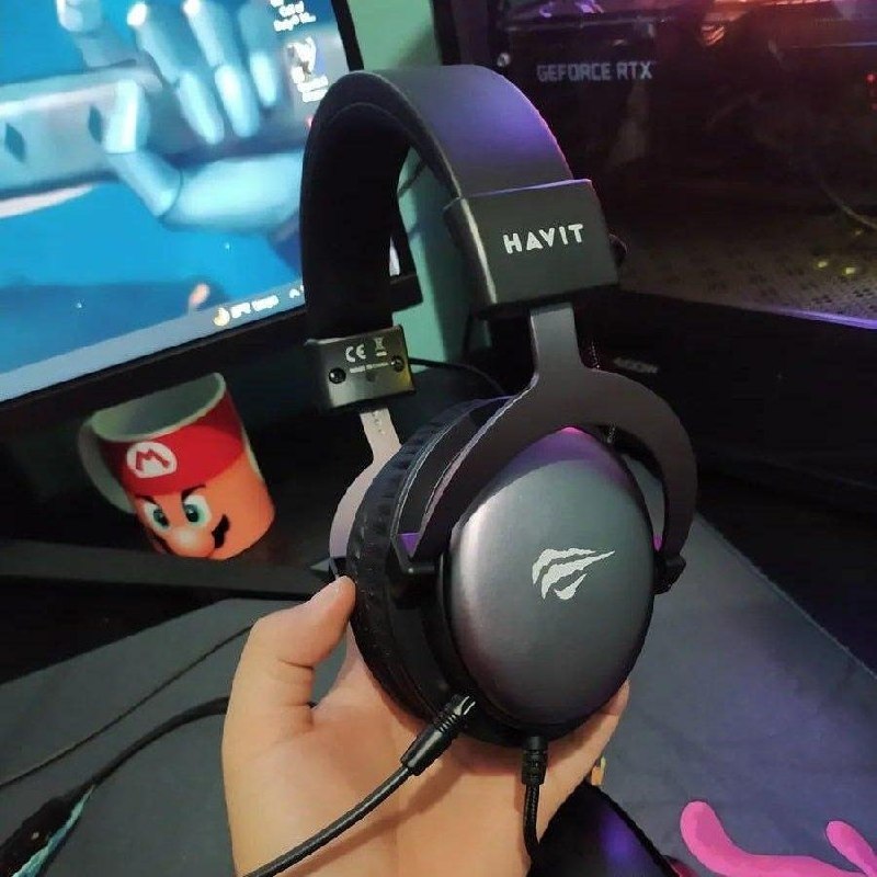 Fone Headset Gamer HAVIT H2230d