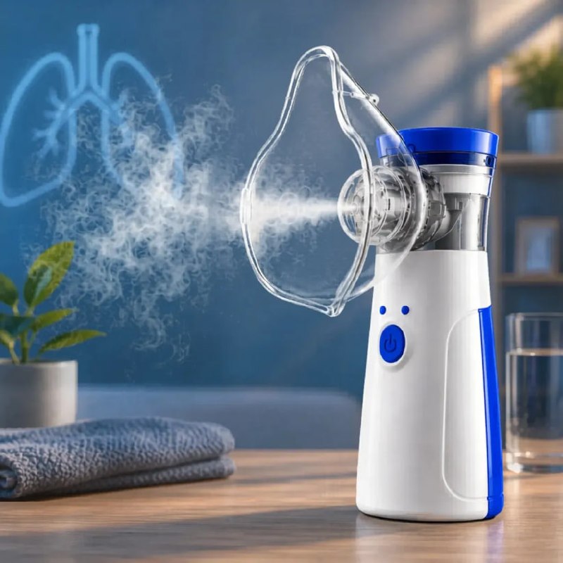 Inalador Nebulizador Portátil Bahrein Silencioso USB