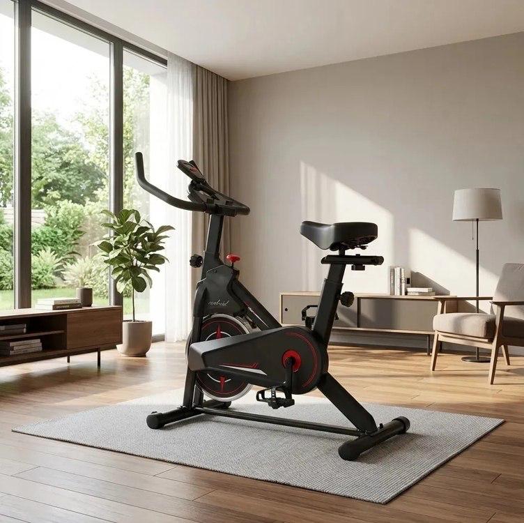 Bicicleta Ergométrica Sevenfit com Base 3kg Inércia 100kg