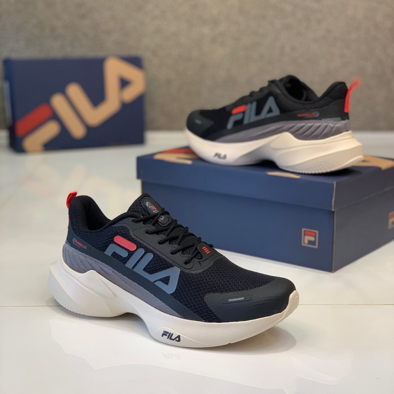 Tênis Progress Lite Fila Marinho