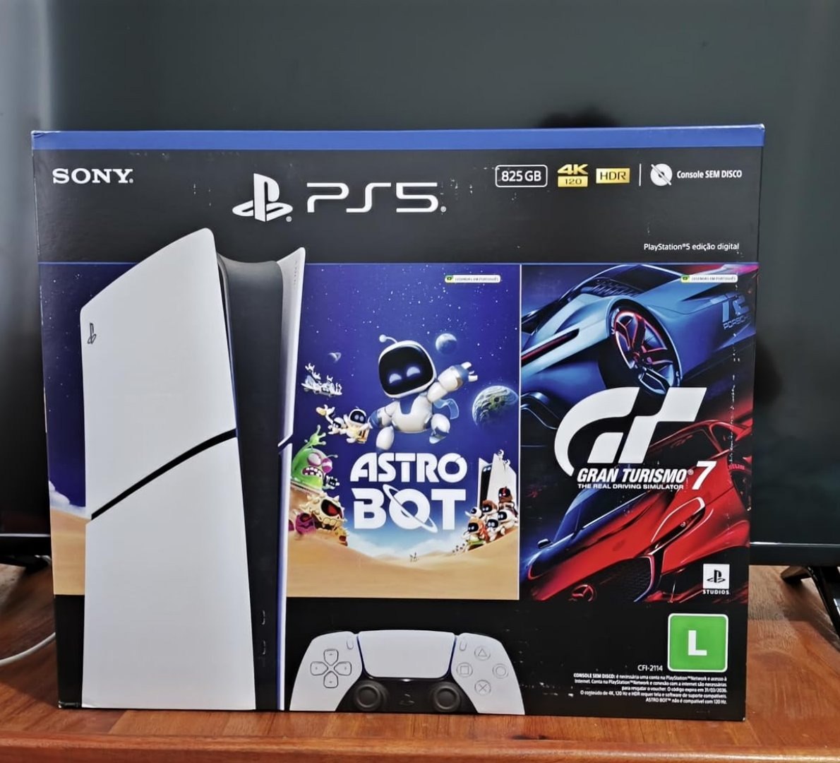 PlayStation 5 Slim Digital 825GB Astro Bot Gran Turismo 7