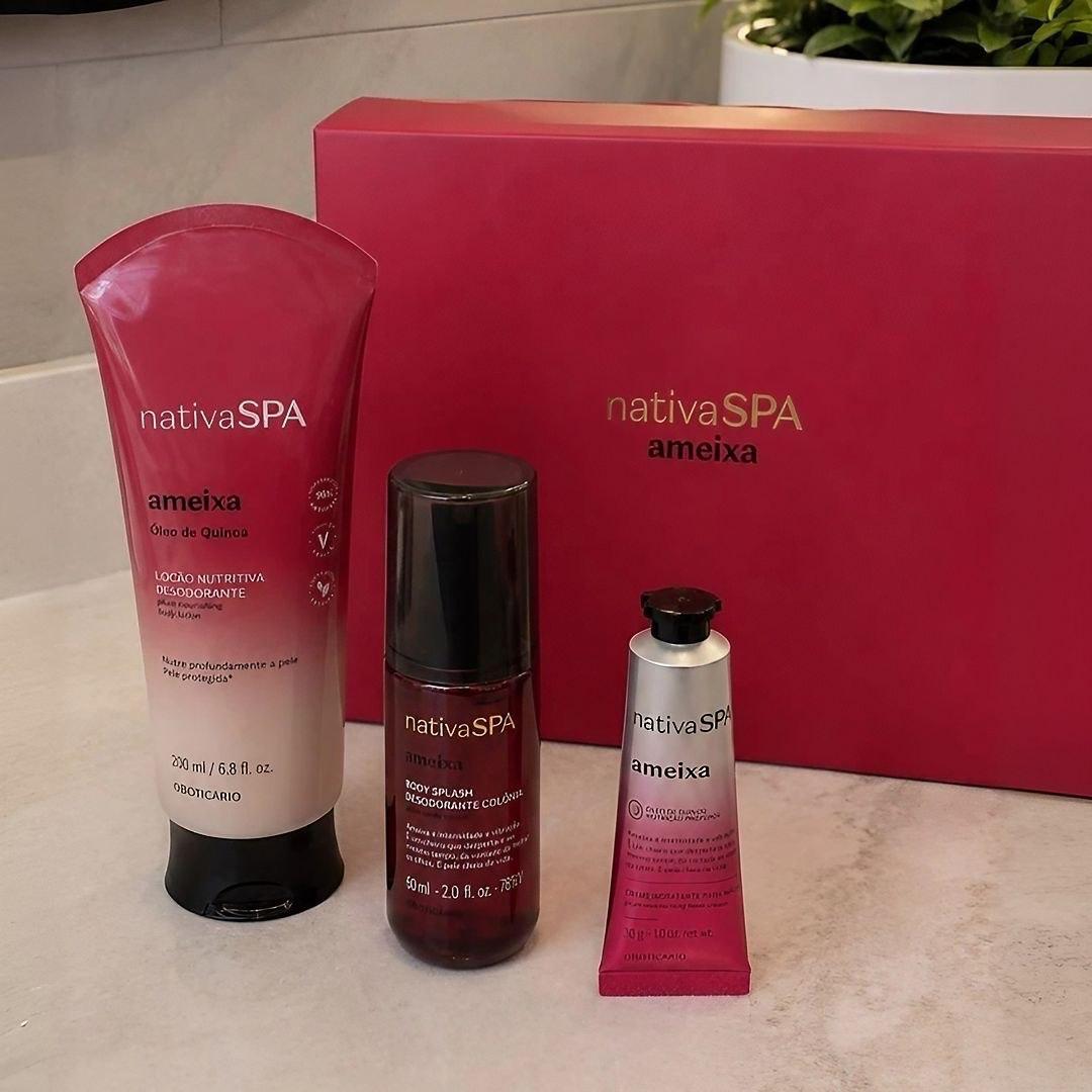 Kit O Boticário Nativa Spa Ameixa 3 Itens