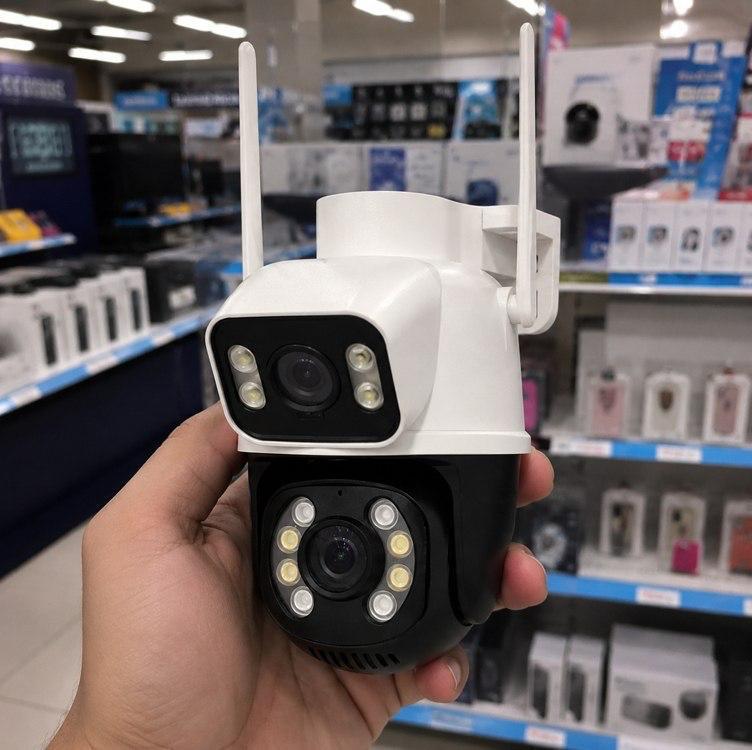 Câmera Segurança IP Externa WiFi A28 à Prova d'Água