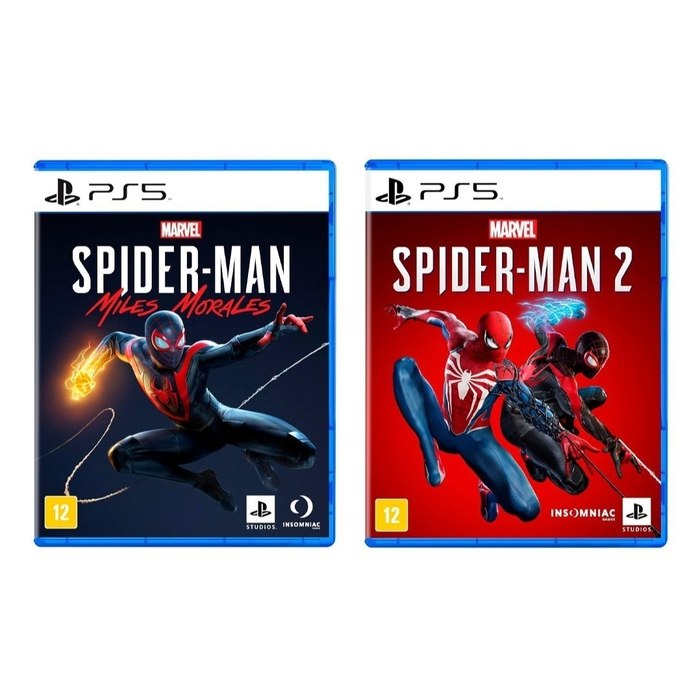 Marvel's Spider-Man PS5 - Miles Morales e Spider-Man 2