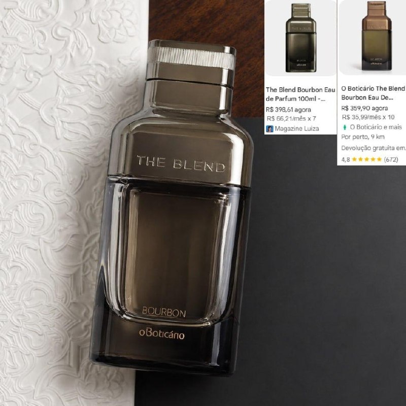 Perfume Masculino O Boticário The Blend Bourbon 100ml
