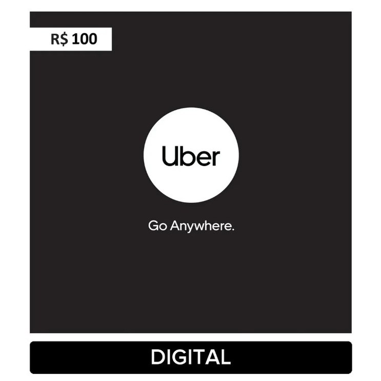 Uber Gift Card R$ 100