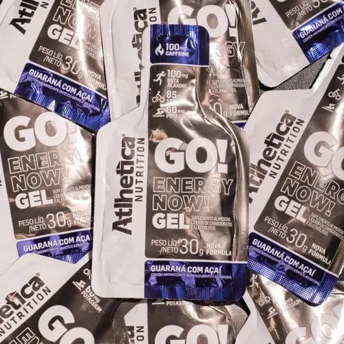 Atlhetica Nutrition Go Energy Gel Guaraná e Açaí 10 Sachês
