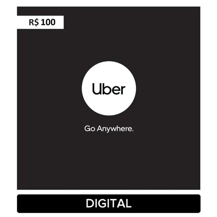 Gift Card Uber R$100 Digital