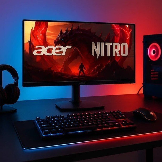 Monitor Acer Nitro 24.5" LED VA 200Hz 2ms FHD