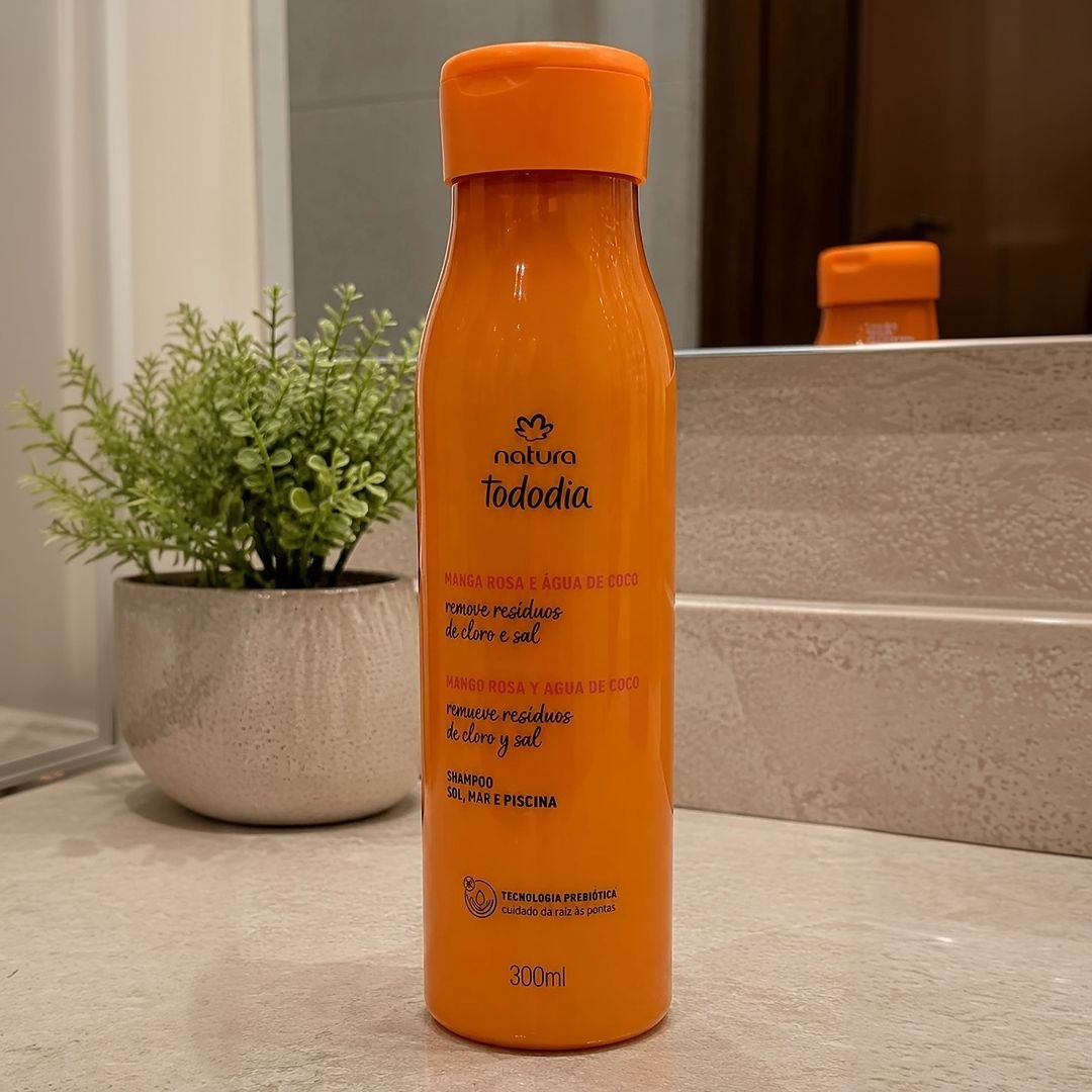 Shampoo Natura Tododia Manga Rosa e Água de Coco 300ml